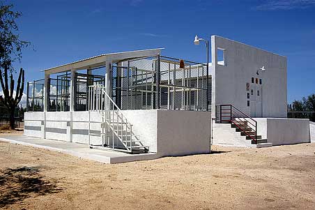 Almacén para residuos de laboratorios