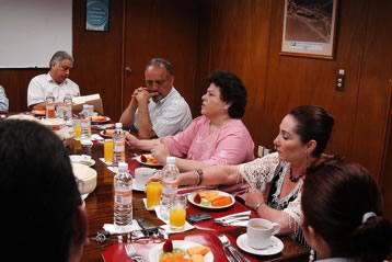 Asistentes a la reunión