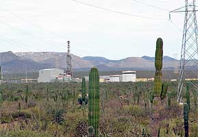 Termoeléctica B.C.S.I, CFE La Paz.